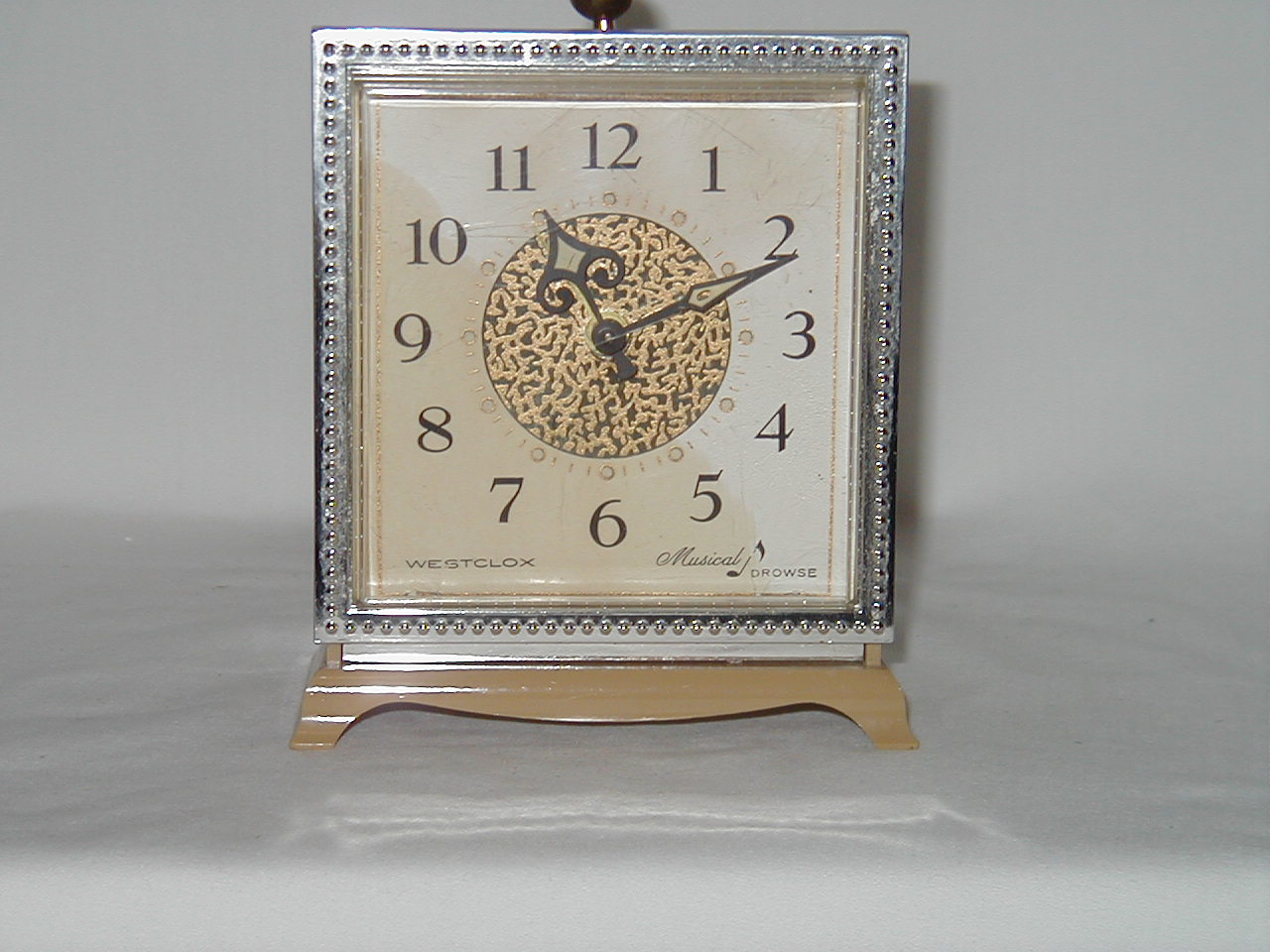 A. Clocks 061 Blessing Clock with Flowers Bucherer Clock with 